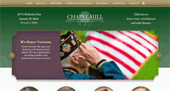 Desktop Screenshot of chapelhillmemorial.com